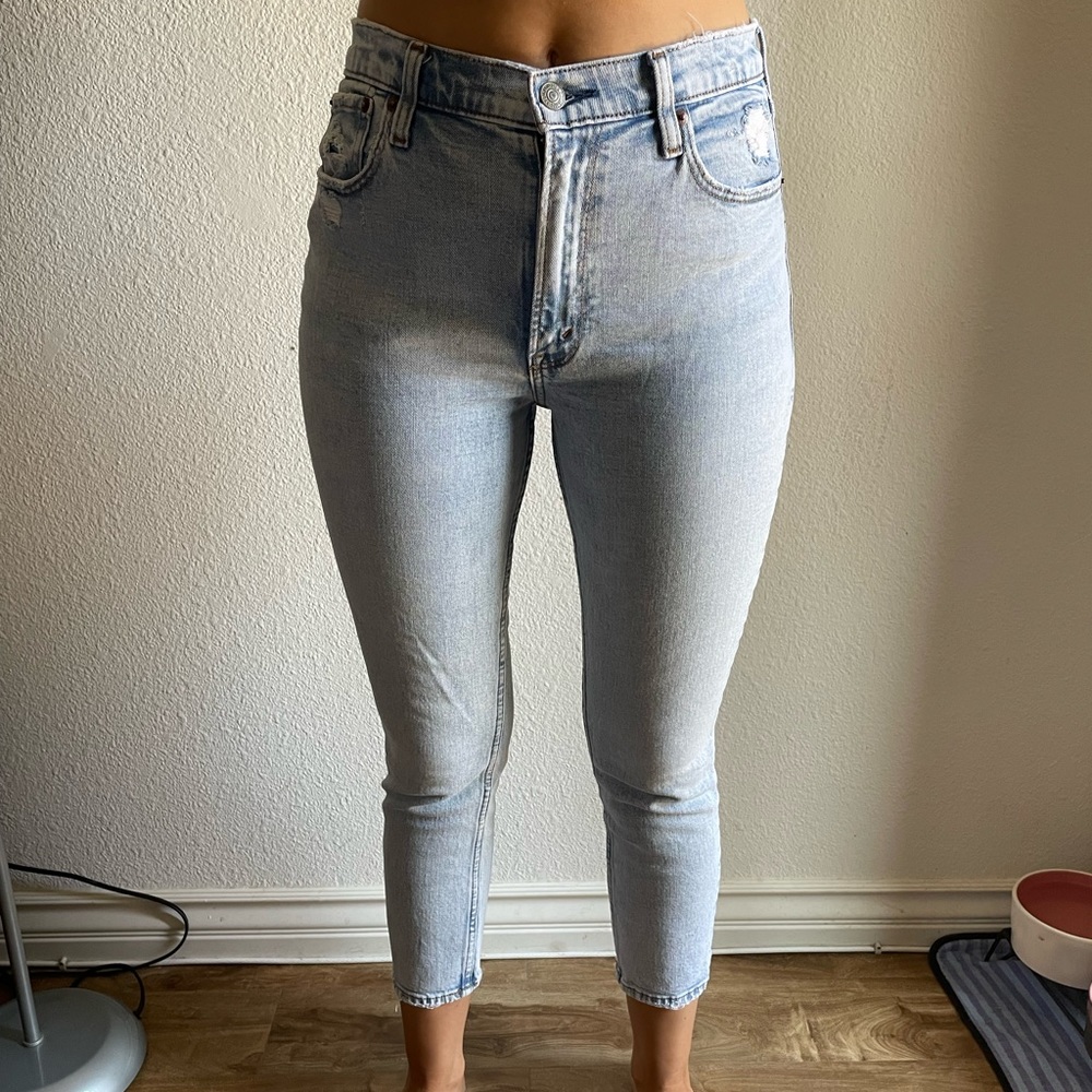 Abercrombie & Fitch High Rise Skinny Jeans